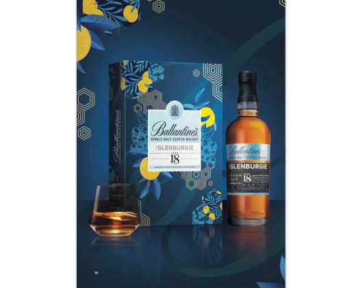 Ballantines Single Malt Scotch Whisky Glenburgie